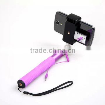 hot and factory price self portrait stick monopod with long handle