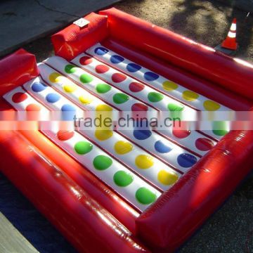 funny 4x4m inflatable twister mattress for sale