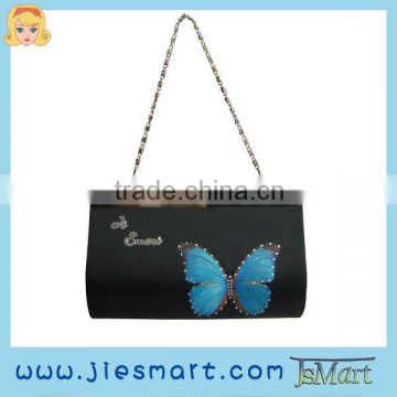 JSMART Upgraded party bag butterfly series (chain+strass) sublimation printing customized design