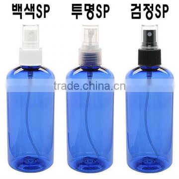 Spray cap PET bottle 300ml B Blue Clear
