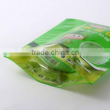 Candy packaging bag with window