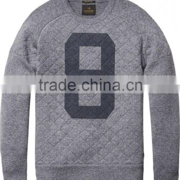 Customized Fleece Sweat Shirt With Number