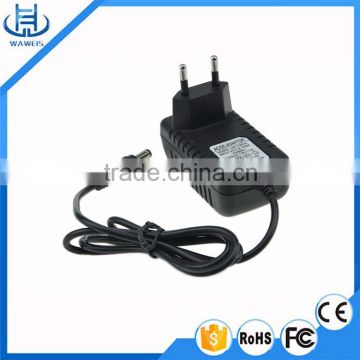 12V 1A 2A wall mount power adapter high efficiency dc power supply