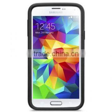 Double Layer Case for Samsung Galaxy S5 SM -G900F / SM - G900H / SM - 900R4 - Kubalt Type (Black / Black)