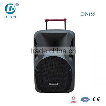 15 inch Karaoke Player,Computer,Home Theatre,Mobile Phone,Portable Audio Player Use and Trolley Portable Bluetooth Speak