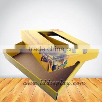 Custom paper packaging box with clear window