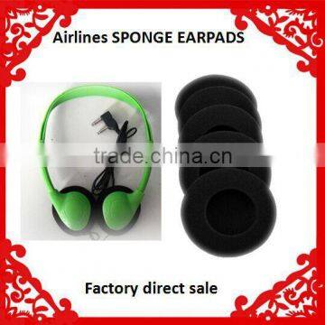 Headphone sponge ear muff replacement ear pad ear cushion for airline headphone