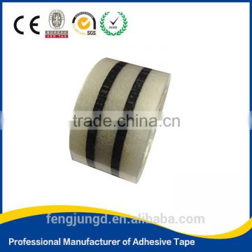 SGS clear bopp packing tape with company logo