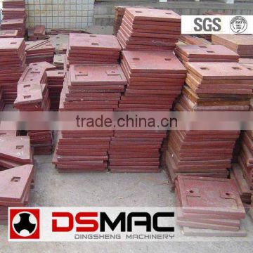 Liner plate for cement grinding equipment (DSMAC)