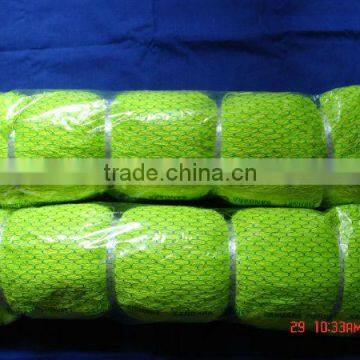 Green Colour Nylon Polyester Multifilament Fishing Net Single Double knot knotless net