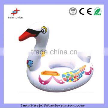 Inflatable duck baby swimming float ring