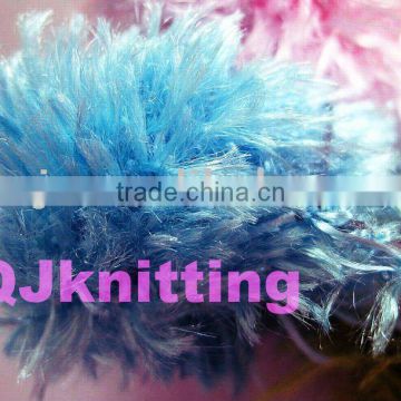 F004 feather yarn hair bands 02