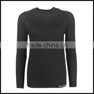 W15-ACC-W-02-C Black Cheap Seamless Thermal Sports Underwear