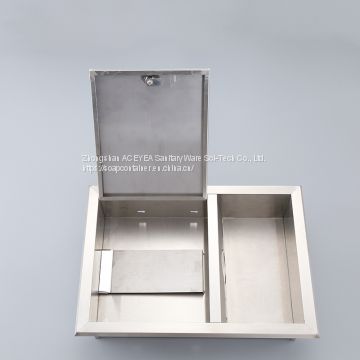 Waterproof Durable Paper Dispenser Silver Durable