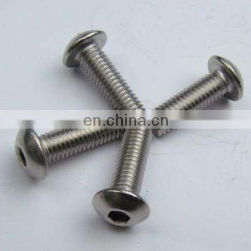 High quality 304 stainless steel hexagon socket head cap screw inner hexagon screw