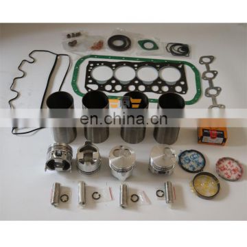 Quanchai 4D26 cylinder liner head gasket piston ring kit