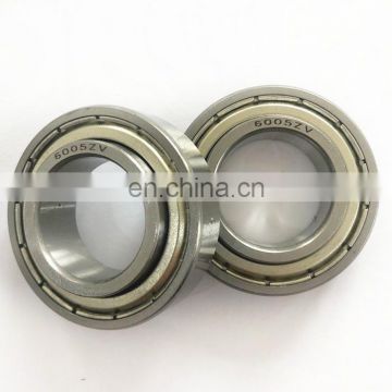 high quantity  deep groove ball bearing 6005ZV bearing