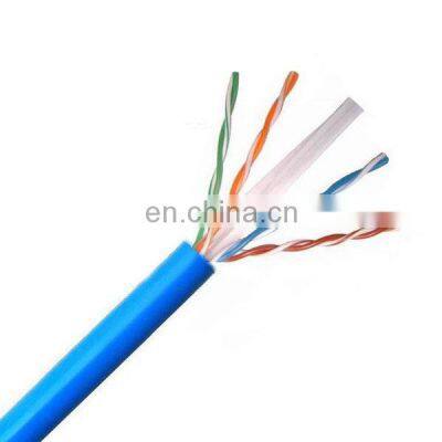 cat6 copper/cca ethernet cable ftp/utp network cable pass test 305m/roll lan cable cat6a