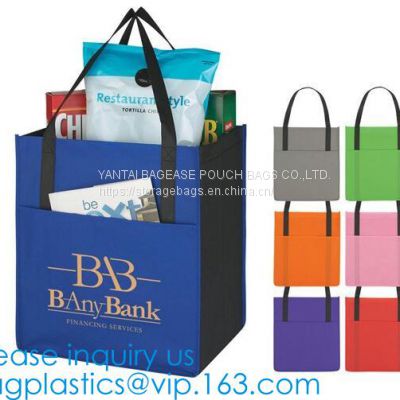 Recyclable Promotional Animal Printed Logo Laminated Non Woven Bag For Supermarket, Chinese suppliers custom printed sho