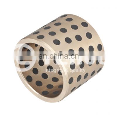 High quality copper alloy CuAl10Ni5Fe4 casting graphite bushing dry bearing for consecutive casting and rolling machines