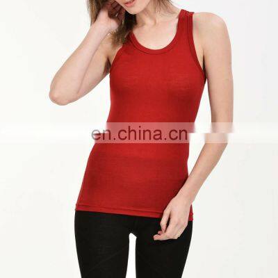 Factory Custom made gym sports workout fitness yoga and Running wear tank top women