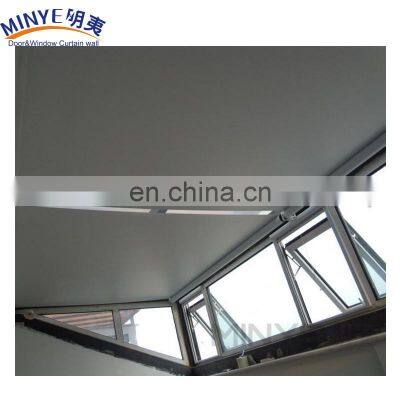 Aluminium skylight frame/steel window grill design and factories roof skylight