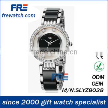 Crystal latest ladies chain watch