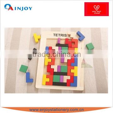 Tetris Game wooden puzzle