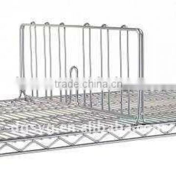 Industrial and Clean Room Wire Shelving Divider
