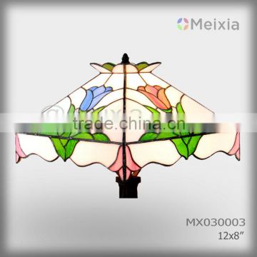 MX030003 china wholesale tiffany style stained glass lamp shades for home decoration