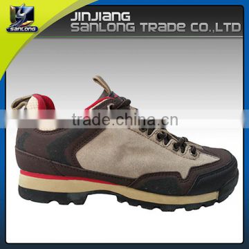 2016 trendy stylish branded sport hiking chinese footwear for men