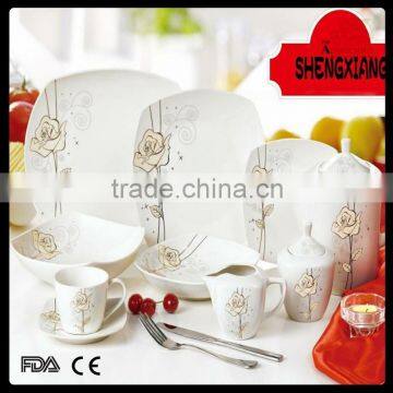 47pcs new bone china dinner set