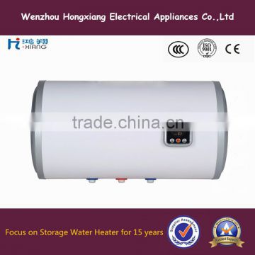 Horizontal Type Electric Water Heater LED / LCD Temperature Display