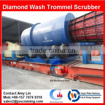 drum washer for diamond wash plant