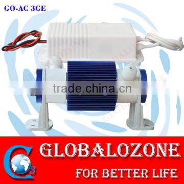 Adjustable corona discharge ceramic ozone tube for air purifier
