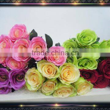 Factory rose wholesale wedding bouquet flowers                        
                                                Quality Choice