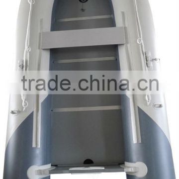 2014 New Arrival PVC Material Plywood Floor Inflatable boat