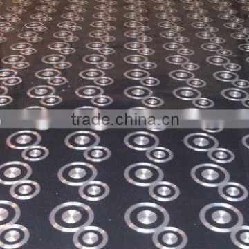 Stainless steel etching plate