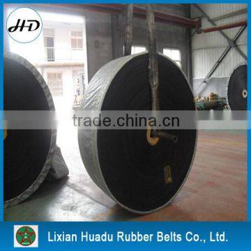 EP/nylon fabric core rubber flat conveyor belt