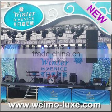 2016 Patent Latest Fashional Shimmer Stage Backdrop Shiny Wall Panel
