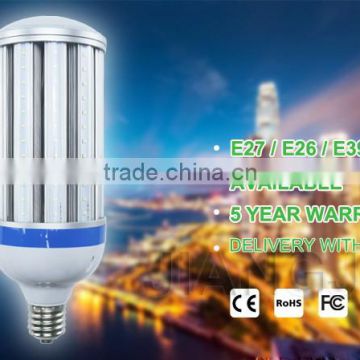 High Quality Energy Saving led corn light CRI80 110LM/W 360 degree 54w e26 LED corn light with CE Rohs PSE ETL DLC Listed