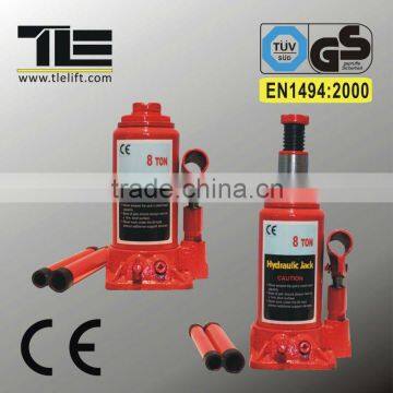 Hydraulic Bottle Jack to EN 1494:2000 with GS, WLL 8T