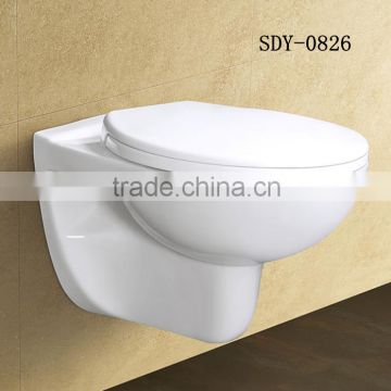 ceramic sanitary ware wall hung toilet bowl wall mounted wc toilet seat                        
                                                                                Supplier's Choice