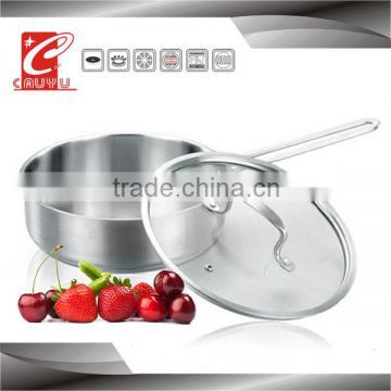 stainless steel wok pan with importer houseware