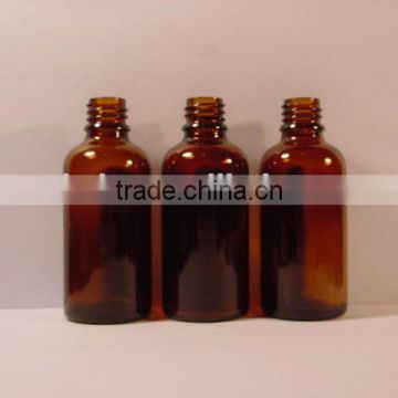 50ml amber glass boston shape Essential oil bottles