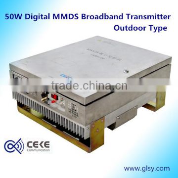 50W Digital MMDS Broadband Transmitter Outdoor Type
