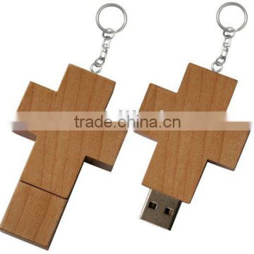 wooden cross usb