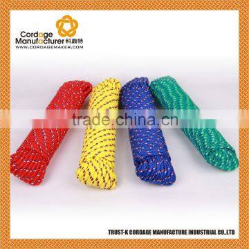 PP Multifilament 16-carrier diamond braid rope colored