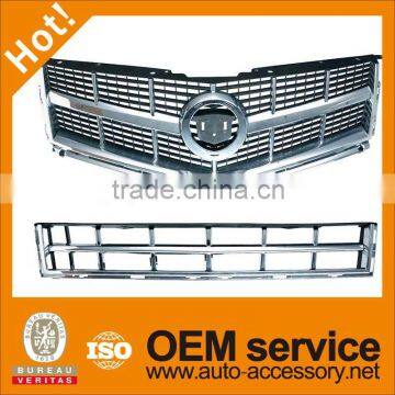 2010-2012 cadillac SRX ABS auto chrome grill