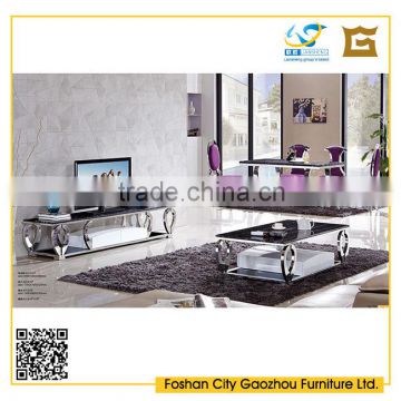 Fancy living room table furniture units marble living room sets furniture